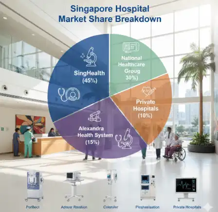 Singapore Hospital Market Share